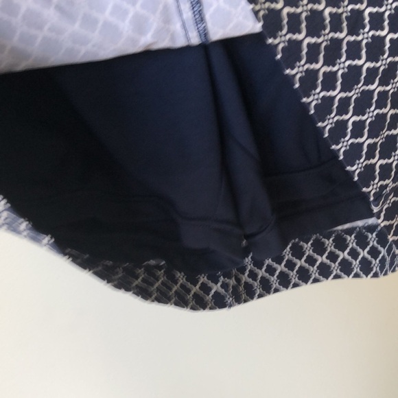 Mario SERRANI / Blue and White skort - Picture 7 of 8